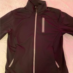Men’s medium black jacket by Solaris. Excellent condition.